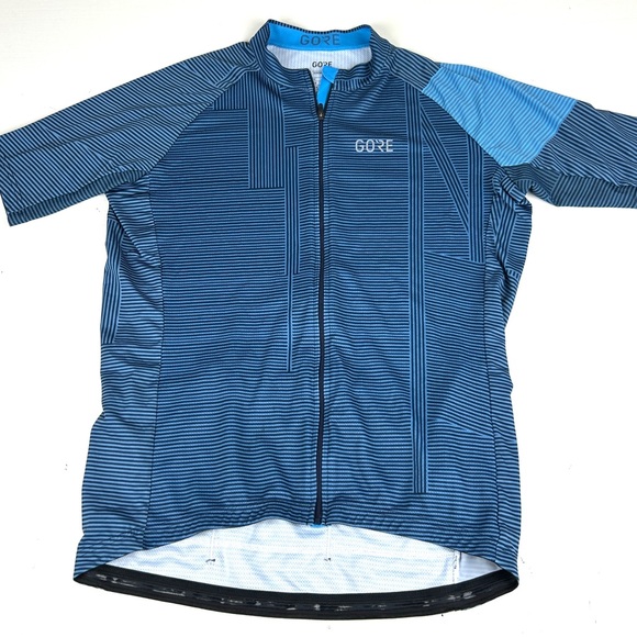 Gore Bike Wear Womens Racing cycling jersey Large short sleeve Full Zip - Picture 1 of 5